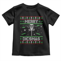 Disc Golf Christmas Toddler T Shirt Merry Discmas Ugly Xmas - Wonder Print Shop