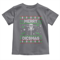 Disc Golf Christmas Toddler T Shirt Merry Discmas Ugly Xmas - Wonder Print Shop
