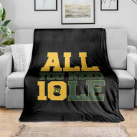 All You Need is Love Throw Blanket Retro Jordan GB Football Lover Fan Gift - Wonder Print Shop