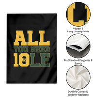 All You Need is Love Garden Flag Retro Jordan GB Football Lover Fan Gift - Wonder Print Shop
