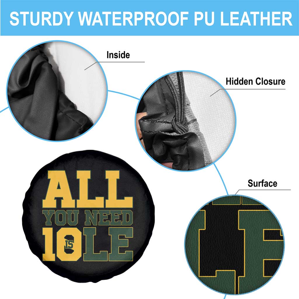 All You Need is Love Spare Tire Cover Retro Jordan GB Football Lover Fan Gift - Wonder Print Shop