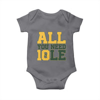 All You Need is Love Baby Onesie Retro Jordan GB Football Lover Fan Gift - Wonder Print Shop