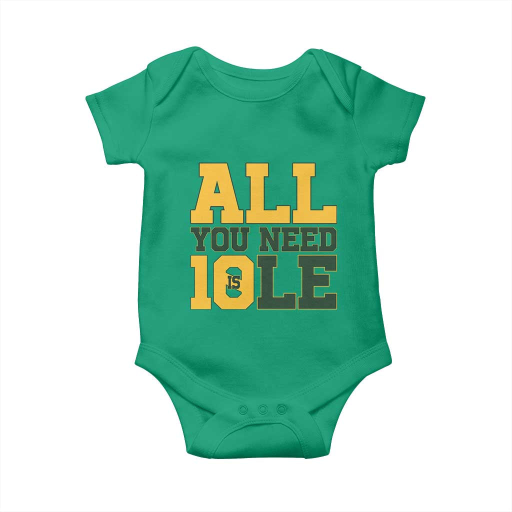 All You Need is Love Baby Onesie Retro Jordan GB Football Lover Fan Gift - Wonder Print Shop