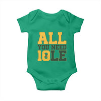 All You Need is Love Baby Onesie Retro Jordan GB Football Lover Fan Gift - Wonder Print Shop