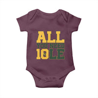 All You Need is Love Baby Onesie Retro Jordan GB Football Lover Fan Gift - Wonder Print Shop