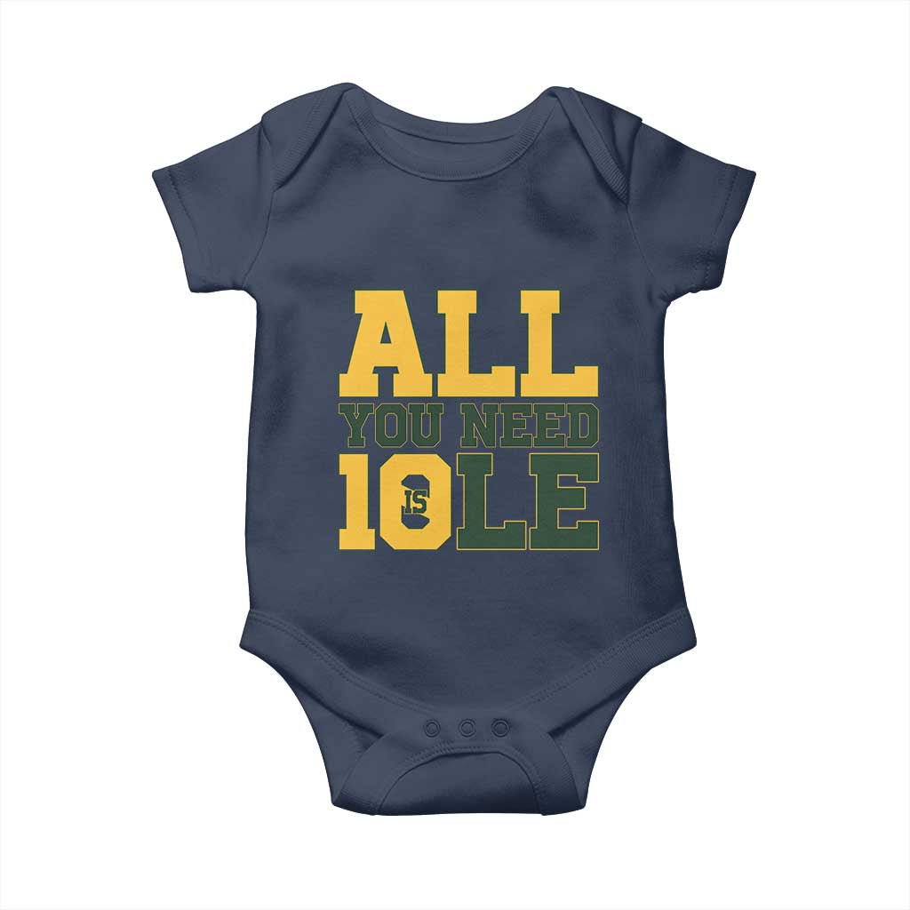All You Need is Love Baby Onesie Retro Jordan GB Football Lover Fan Gift - Wonder Print Shop