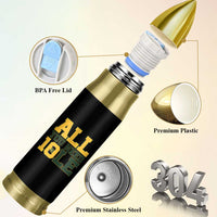 All You Need is Love Bullet Tumbler Retro Jordan GB Football Lover Fan Gift - Wonder Print Shop
