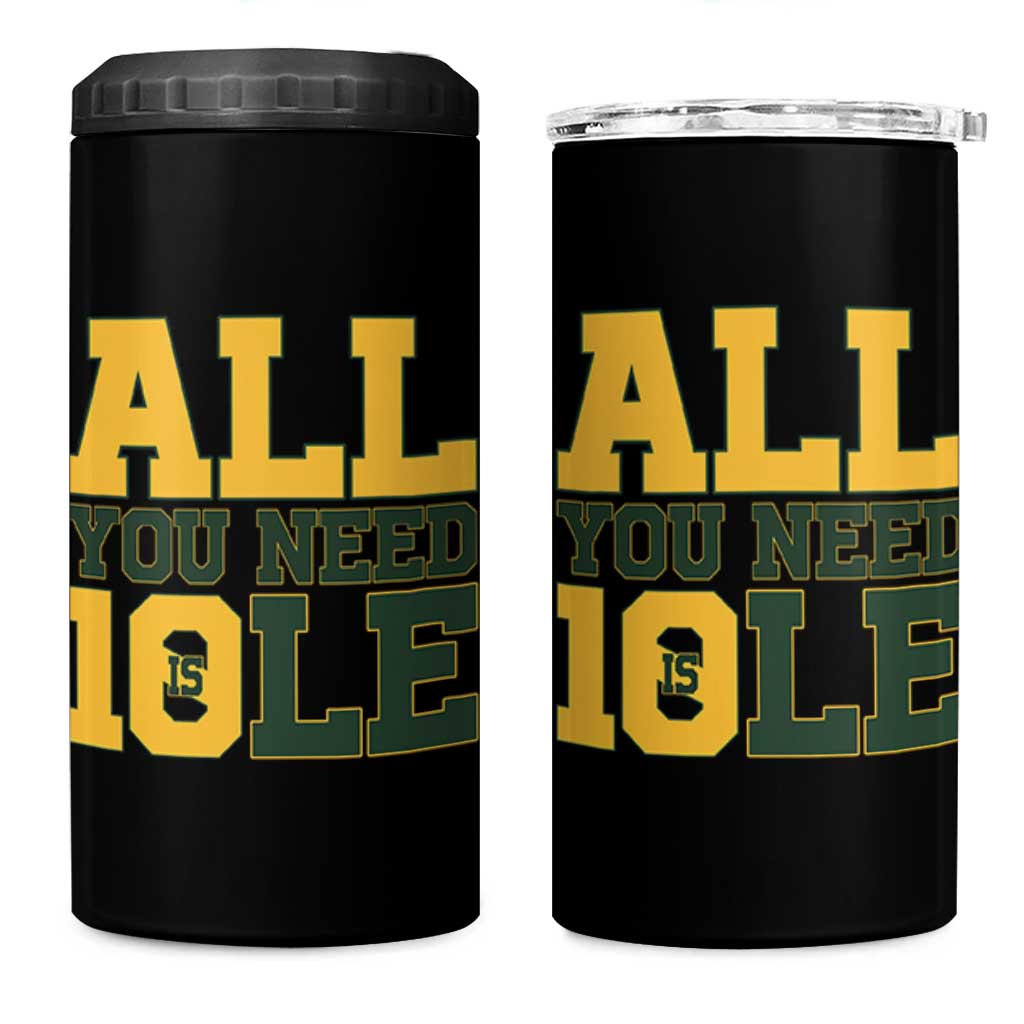 All You Need is Love 4 in 1 Can Cooler Tumbler Retro Jordan GB Football Lover Fan Gift - Wonder Print Shop