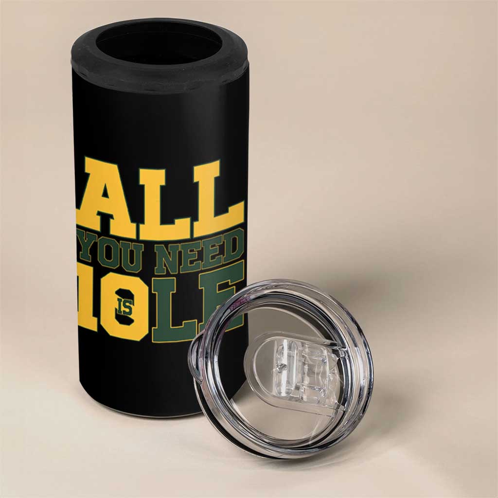 All You Need is Love 4 in 1 Can Cooler Tumbler Retro Jordan GB Football Lover Fan Gift - Wonder Print Shop