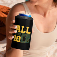 All You Need is Love 4 in 1 Can Cooler Tumbler Retro Jordan GB Football Lover Fan Gift - Wonder Print Shop