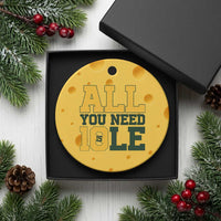 All You Need is Love Ceramic Ornament Retro Jordan GB Football Lover Fan Gift - Wonder Print Shop