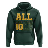 All You Need is Love Hoodie Retro Jordan GB Football Lover Fan Gift - Wonder Print Shop
