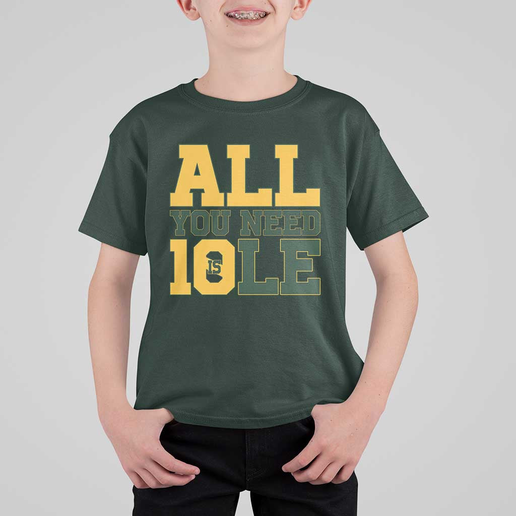 All You Need is Love T Shirt For Kid Retro Jordan GB Football Lover Fan Gift - Wonder Print Shop