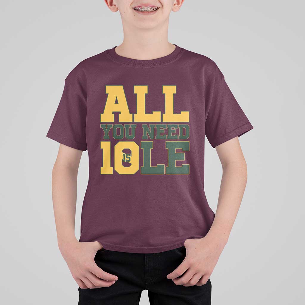 All You Need is Love T Shirt For Kid Retro Jordan GB Football Lover Fan Gift - Wonder Print Shop