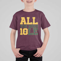 All You Need is Love T Shirt For Kid Retro Jordan GB Football Lover Fan Gift - Wonder Print Shop