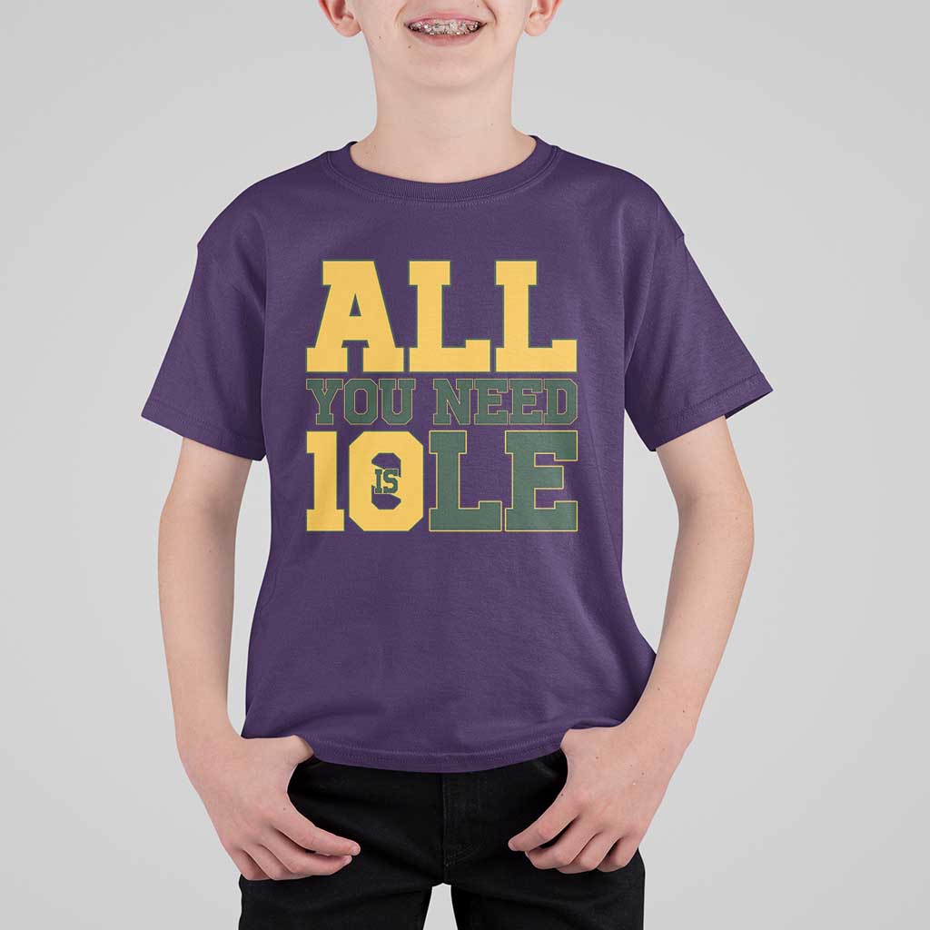 All You Need is Love T Shirt For Kid Retro Jordan GB Football Lover Fan Gift - Wonder Print Shop