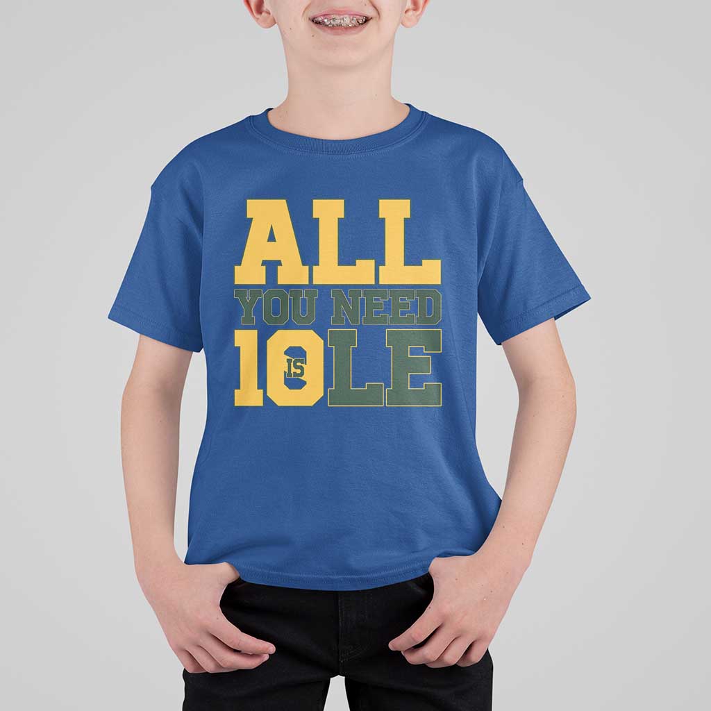 All You Need is Love T Shirt For Kid Retro Jordan GB Football Lover Fan Gift - Wonder Print Shop