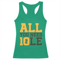 All You Need is Love Racerback Tank Top Retro Jordan GB Football Lover Fan Gift - Wonder Print Shop