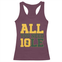 All You Need is Love Racerback Tank Top Retro Jordan GB Football Lover Fan Gift - Wonder Print Shop