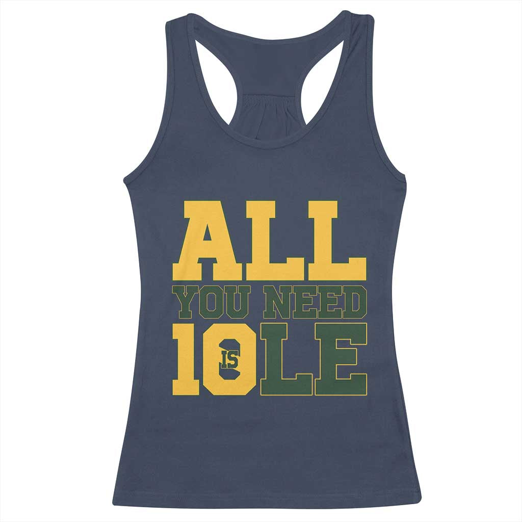 All You Need is Love Racerback Tank Top Retro Jordan GB Football Lover Fan Gift - Wonder Print Shop