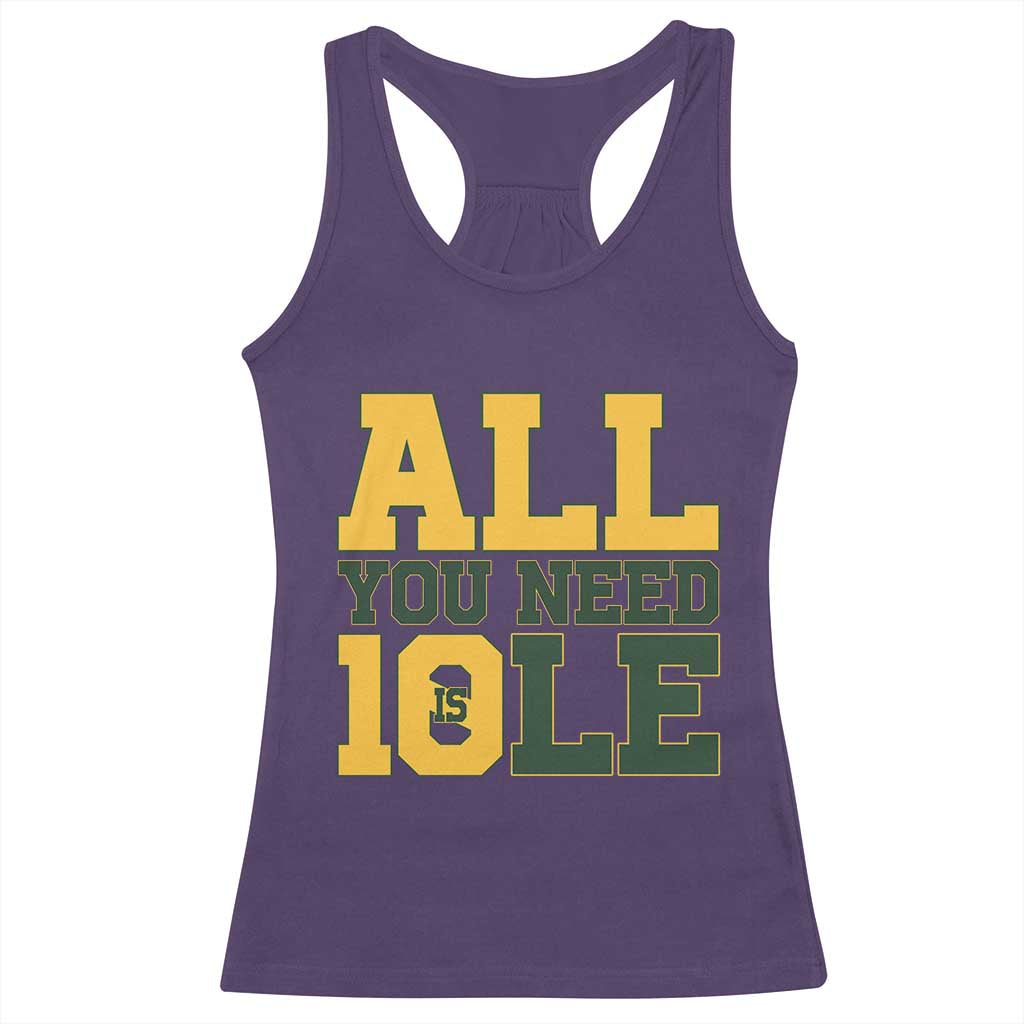 All You Need is Love Racerback Tank Top Retro Jordan GB Football Lover Fan Gift - Wonder Print Shop