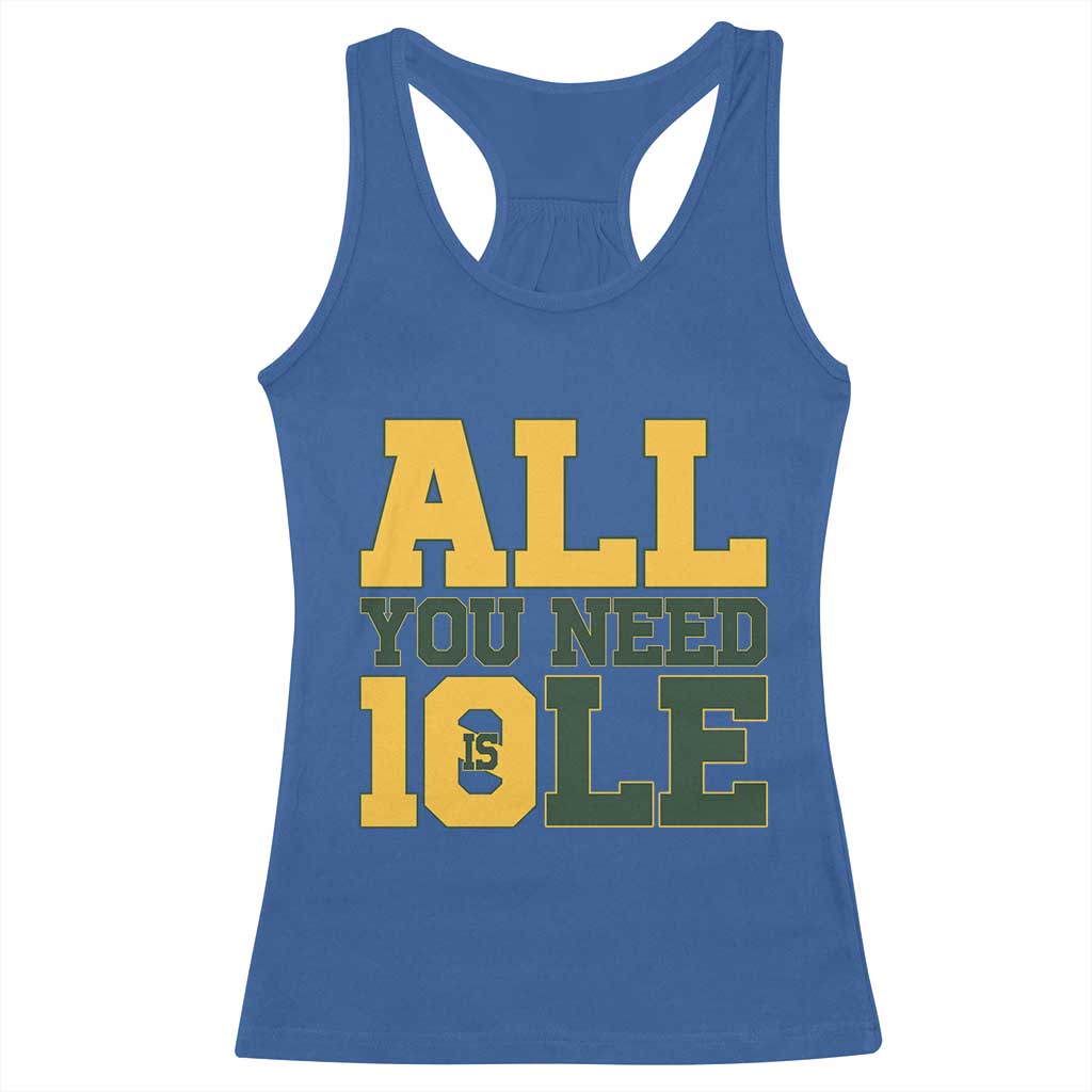 All You Need is Love Racerback Tank Top Retro Jordan GB Football Lover Fan Gift - Wonder Print Shop