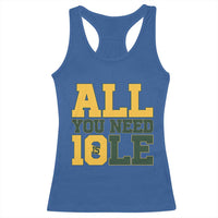 All You Need is Love Racerback Tank Top Retro Jordan GB Football Lover Fan Gift - Wonder Print Shop