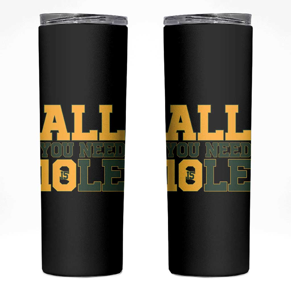 All You Need is Love Skinny Tumbler Retro Jordan GB Football Lover Fan Gift - Wonder Print Shop