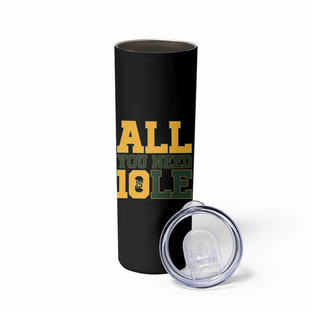 All You Need is Love Skinny Tumbler Retro Jordan GB Football Lover Fan Gift - Wonder Print Shop