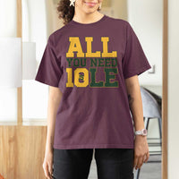 All You Need is Love T Shirt For Women Retro Jordan GB Football Lover Fan Gift - Wonder Print Shop