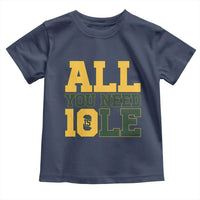 All You Need is Love Toddler T Shirt Retro Jordan GB Football Lover Fan Gift - Wonder Print Shop