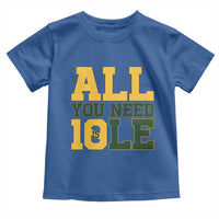 All You Need is Love Toddler T Shirt Retro Jordan GB Football Lover Fan Gift - Wonder Print Shop