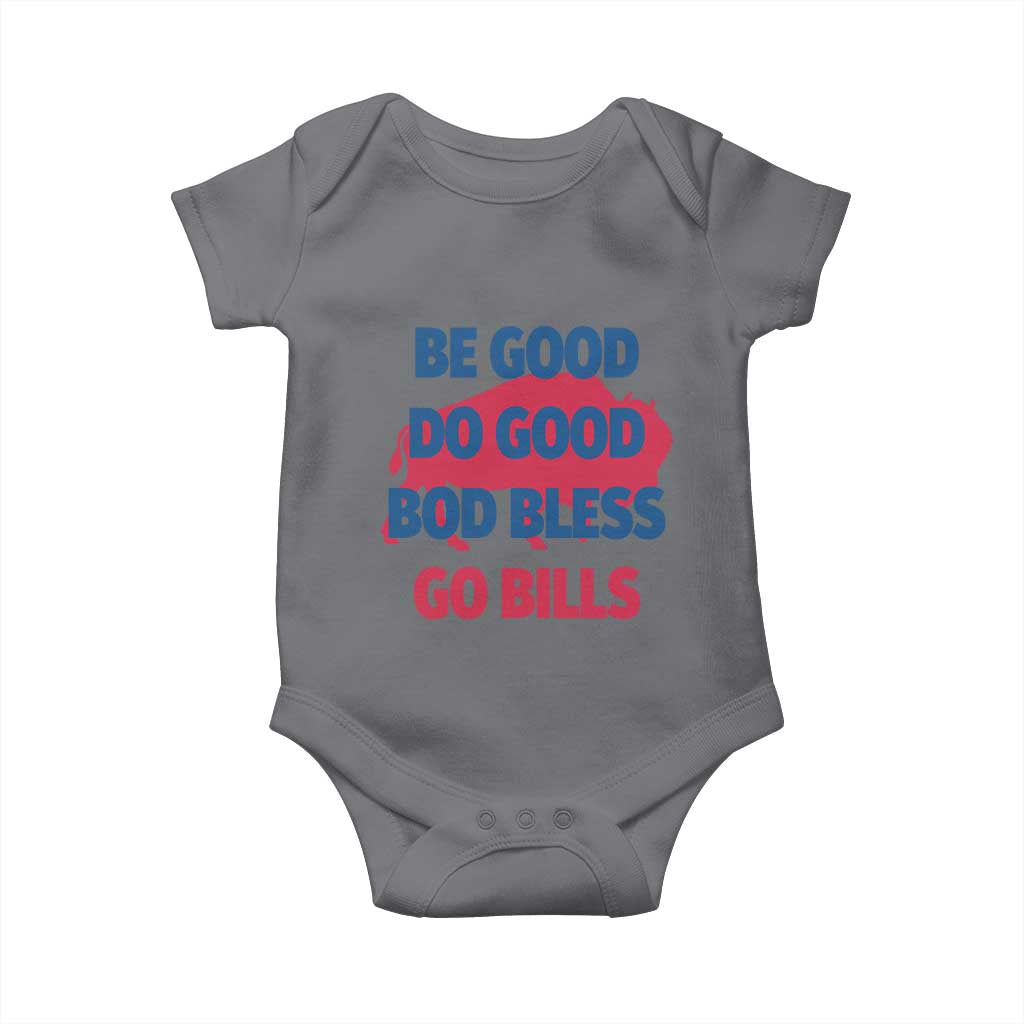 Football Lovers Baby Onesie Game Day Be Good Do Good God Bless Go BFB - Wonder Print Shop