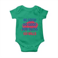 Football Lovers Baby Onesie Game Day Be Good Do Good God Bless Go BFB - Wonder Print Shop