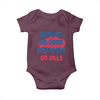 Football Lovers Baby Onesie Game Day Be Good Do Good God Bless Go BFB - Wonder Print Shop