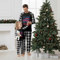 Football Lovers Plaid Pajama Set Game Day Be Good Do Good God Bless Go BFB - Wonder Print Shop