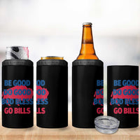 Football Lovers 4 in 1 Can Cooler Tumbler Game Day Be Good Do Good God Bless Go BFB - Wonder Print Shop