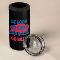 Football Lovers 4 in 1 Can Cooler Tumbler Game Day Be Good Do Good God Bless Go BFB - Wonder Print Shop