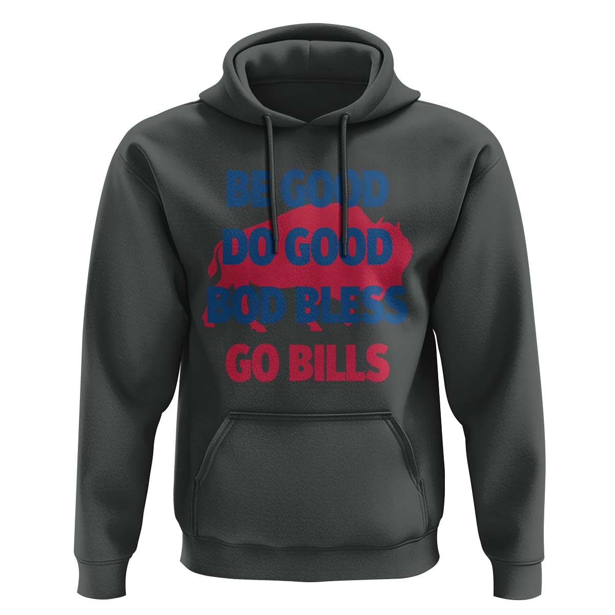 Football Lovers Hoodie Game Day Be Good Do Good God Bless Go BFB - Wonder Print Shop