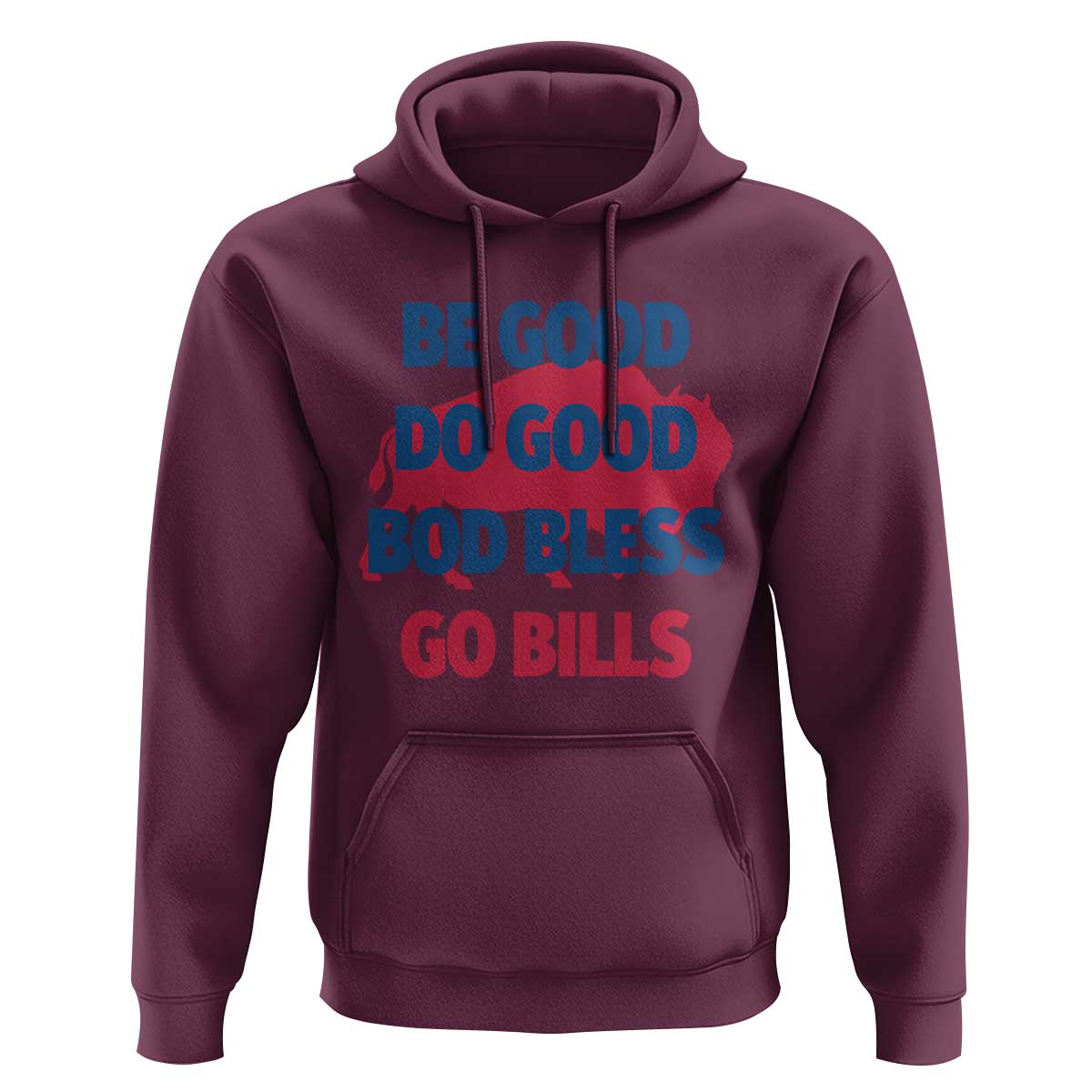 Football Lovers Hoodie Game Day Be Good Do Good God Bless Go BFB - Wonder Print Shop