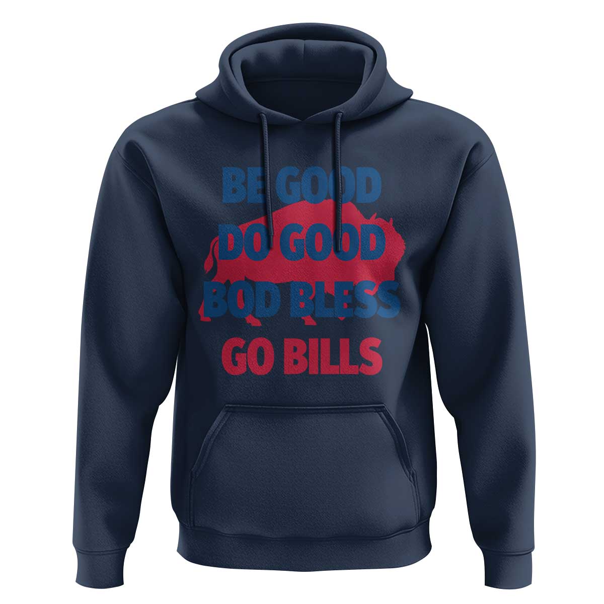 Football Lovers Hoodie Game Day Be Good Do Good God Bless Go BFB - Wonder Print Shop
