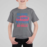 Football Lovers T Shirt For Kid Game Day Be Good Do Good God Bless Go BFB - Wonder Print Shop