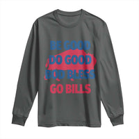Football Lovers Long Sleeve Shirt Game Day Be Good Do Good God Bless Go BFB - Wonder Print Shop