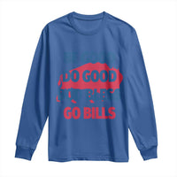 Football Lovers Long Sleeve Shirt Game Day Be Good Do Good God Bless Go BFB - Wonder Print Shop