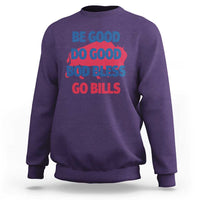 Football Lovers Sweatshirt Game Day Be Good Do Good God Bless Go BFB - Wonder Print Shop
