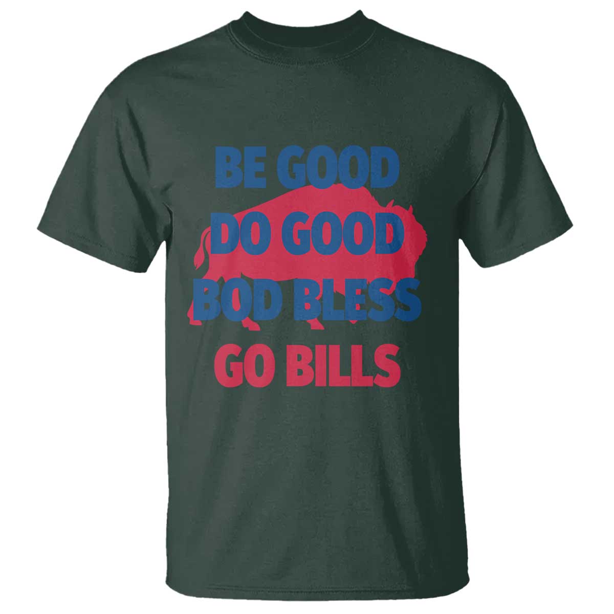 Football Lovers T Shirt Game Day Be Good Do Good God Bless Go BFB - Wonder Print Shop