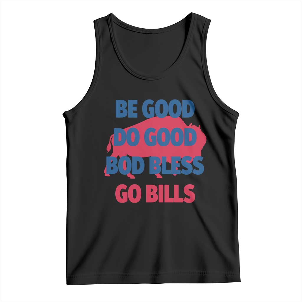 Football Lovers Tank Top Game Day Be Good Do Good God Bless Go BFB - Wonder Print Shop