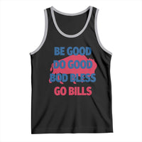 Football Lovers Tank Top Game Day Be Good Do Good God Bless Go BFB - Wonder Print Shop