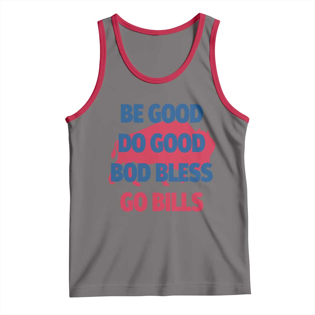 Football Lovers Tank Top Game Day Be Good Do Good God Bless Go BFB - Wonder Print Shop