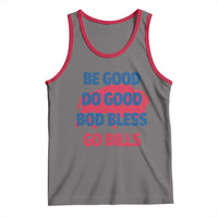 Football Lovers Tank Top Game Day Be Good Do Good God Bless Go BFB - Wonder Print Shop